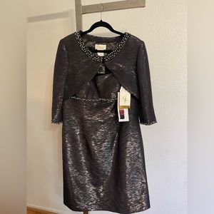 2pc Randa Black Dress